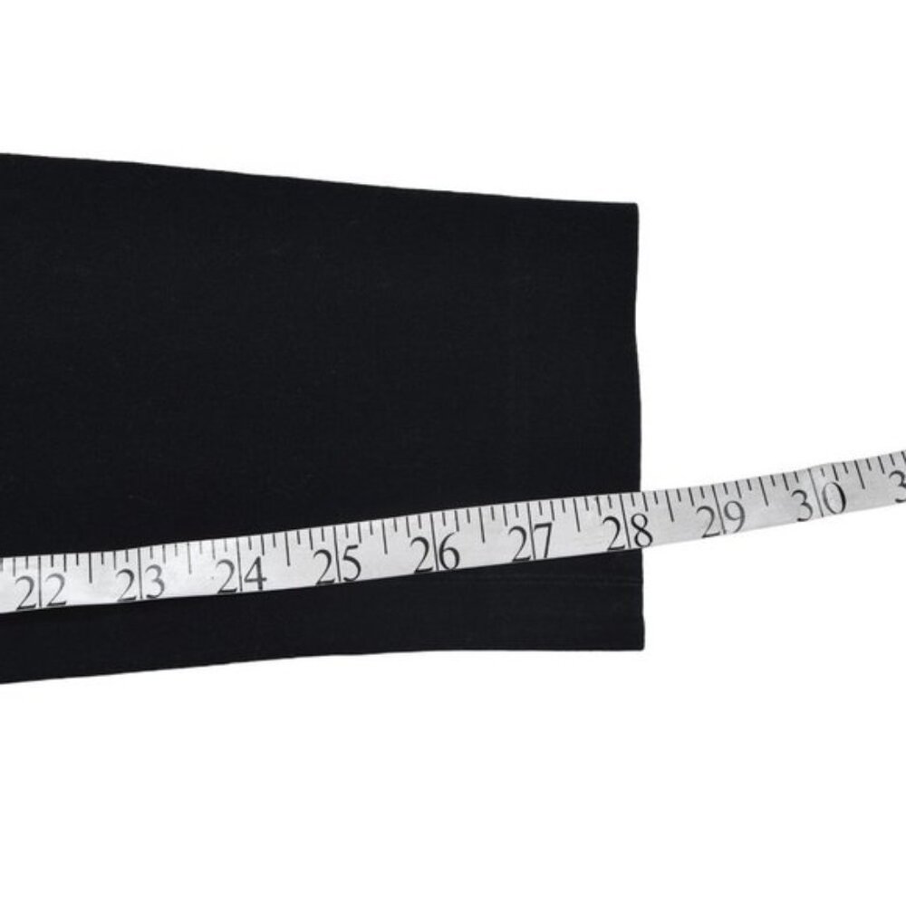 Aritzia Babaton Black Bi Stretch Ellis Low Rise Slim Leg  Ankle Size 4 - Picture 10 of 10